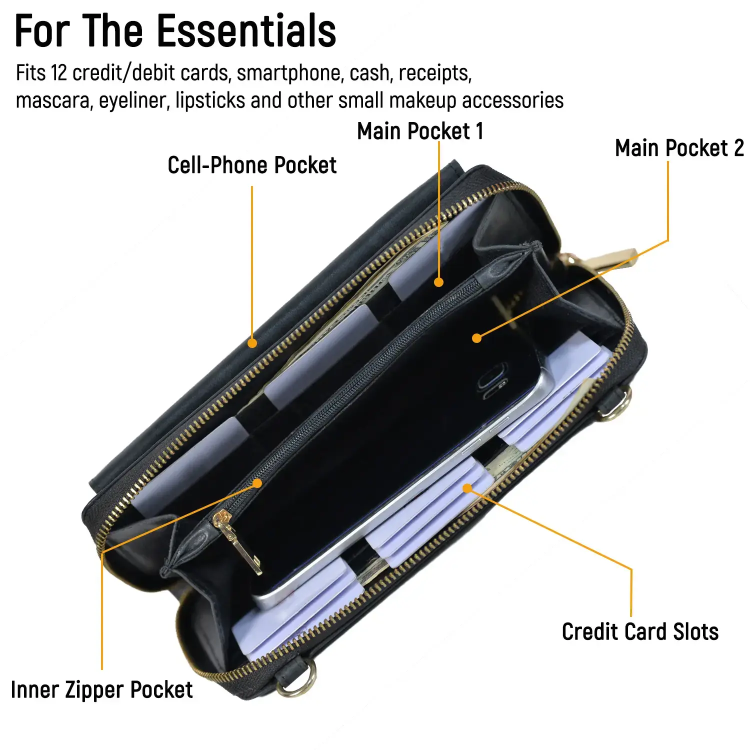 Cross-body Bags for Women Shoulder Clutch Wallet with RFID Cross-body Bags for Women Shoulder Clutch Wallet with RFID