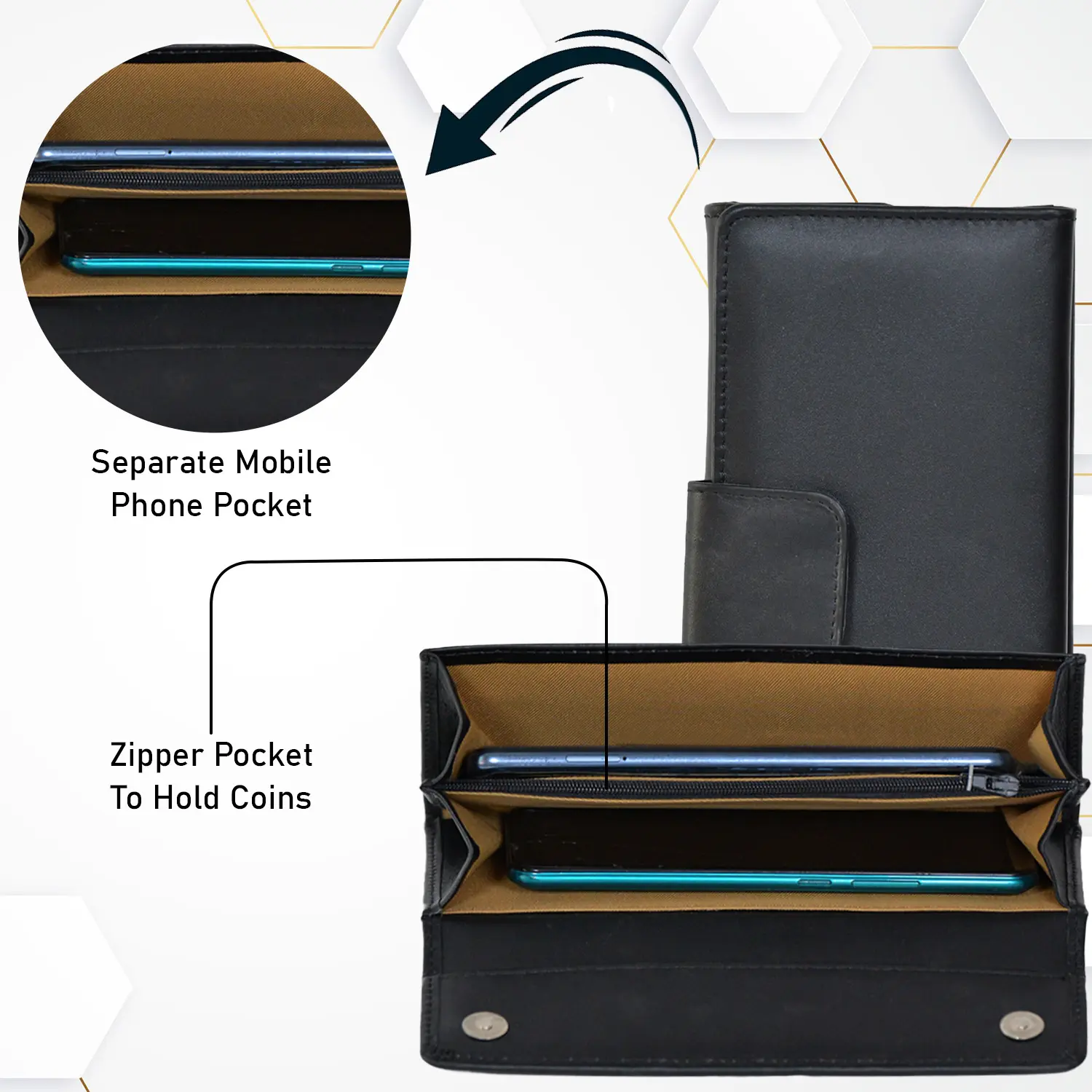 Cow Nappa Women Leather Wallet